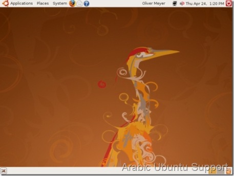Install Ubuntu 9.04 from windows Welcome-thumb